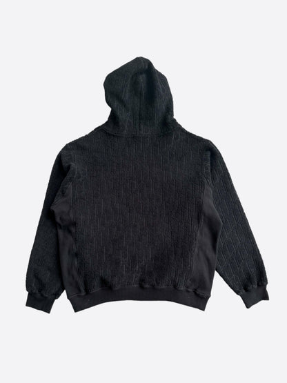 Dior Black Oblique Towel Hoodie