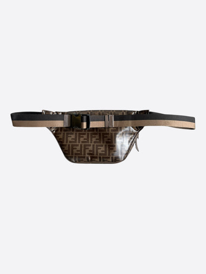 Fendi Fila Brown FF Monogram Bumbag