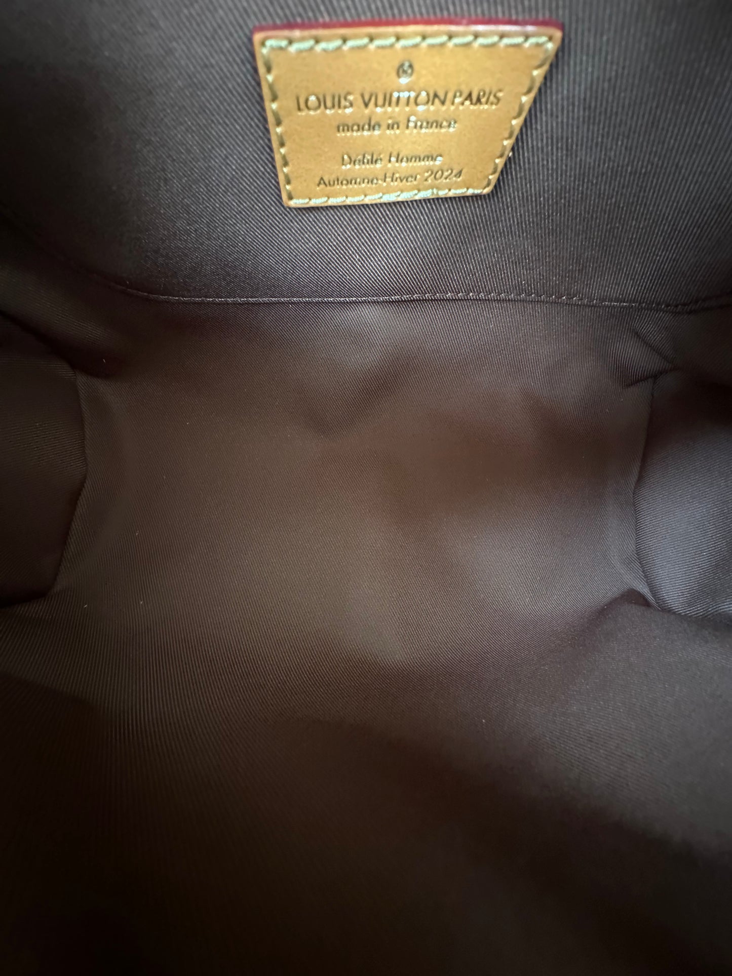 Louis Vuitton Brown Dust Monogram Keepall 25