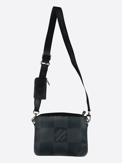 Louis Vuitton Damier Graphite 3D Trio Messenger Bag