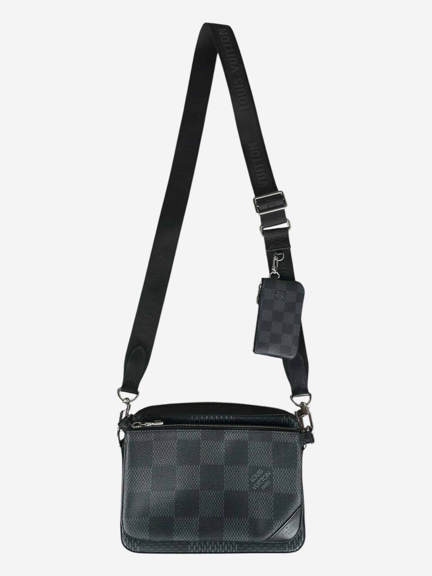 Louis Vuitton Damier Graphite 3D Trio Messenger Bag
