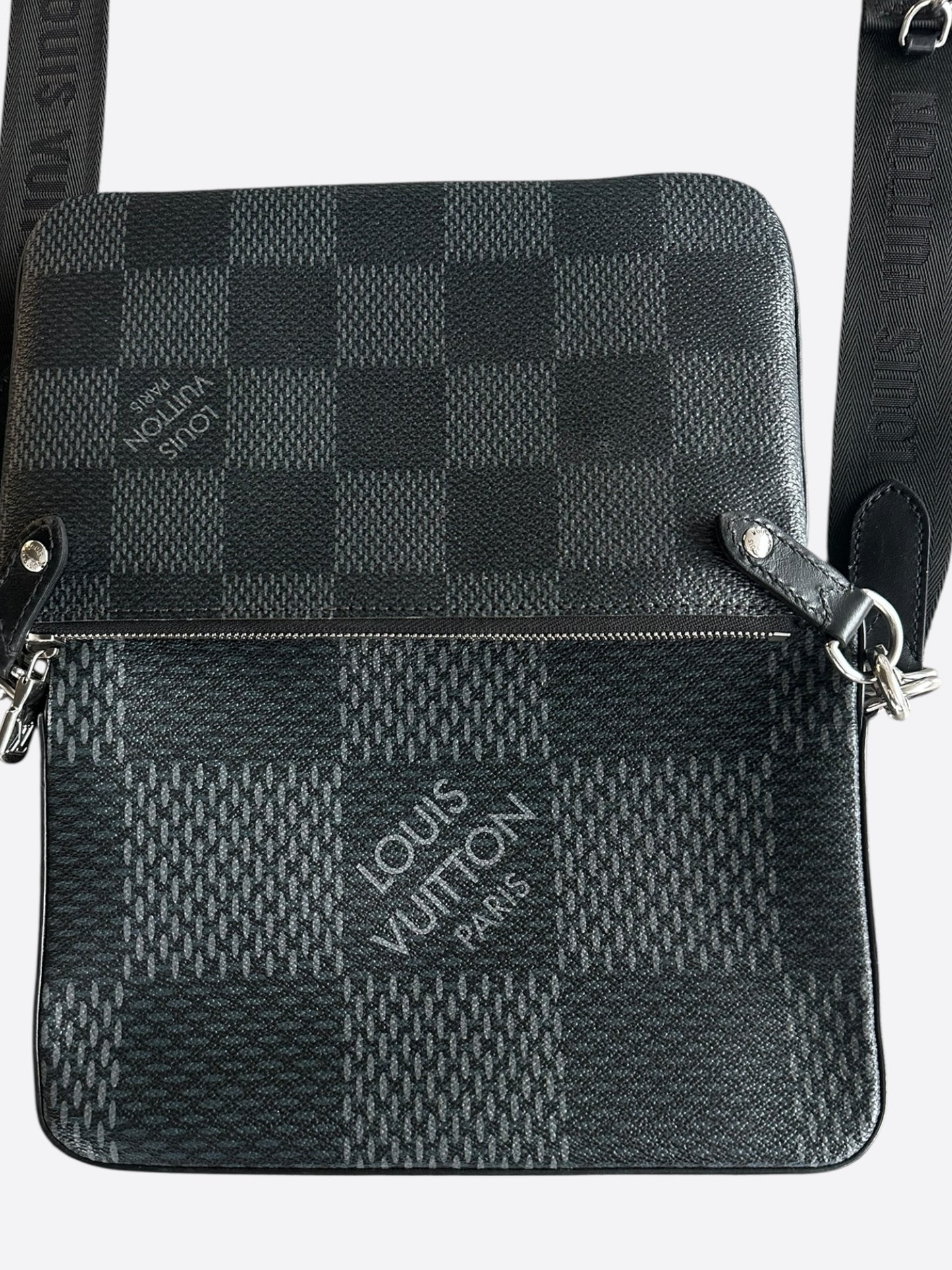 Louis Vuitton Damier Graphite 3D Trio Messenger Bag