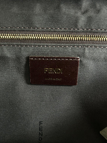 Fendi Fila Brown FF Monogram Bumbag