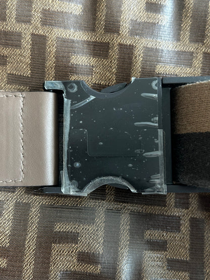 Fendi Fila Brown FF Monogram Bumbag