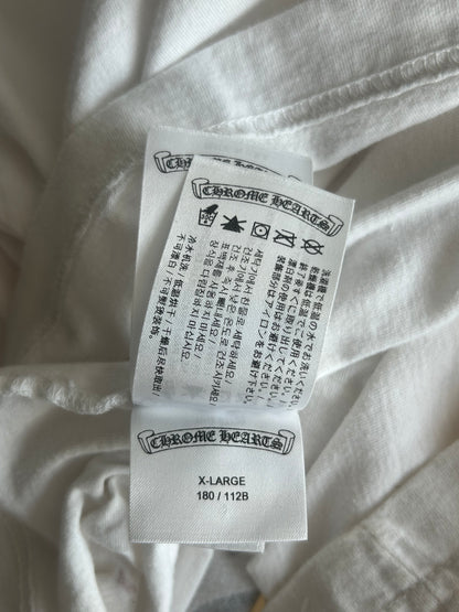 Chrome Hearts White & Purple Dagger T-shirt