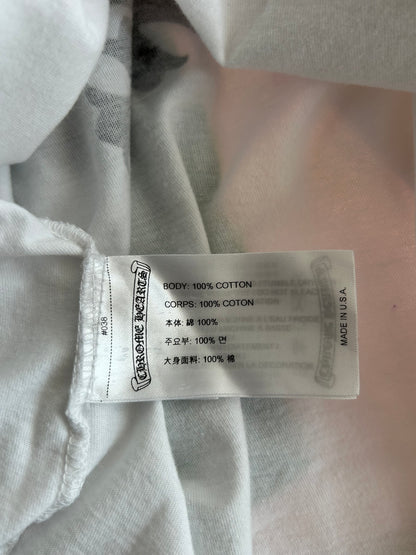 Chrome Hearts White & Purple Dagger Longsleeve T-Shirt
