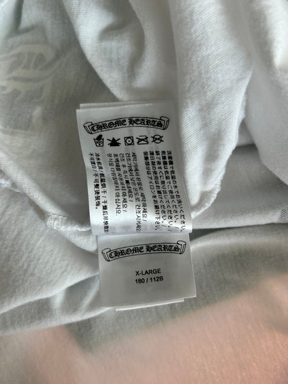 Chrome Hearts White & Purple Dagger Longsleeve T-Shirt