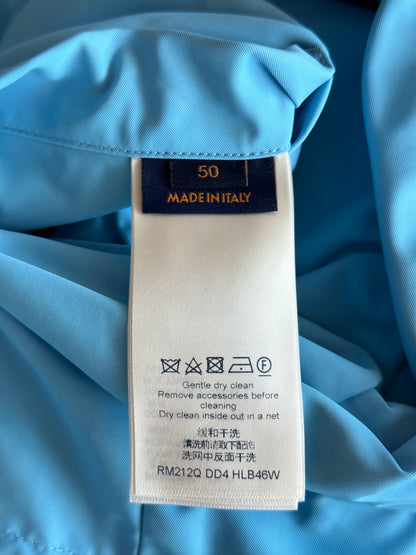 Louis Vuitton Blue Monogram Reversible Windbreaker