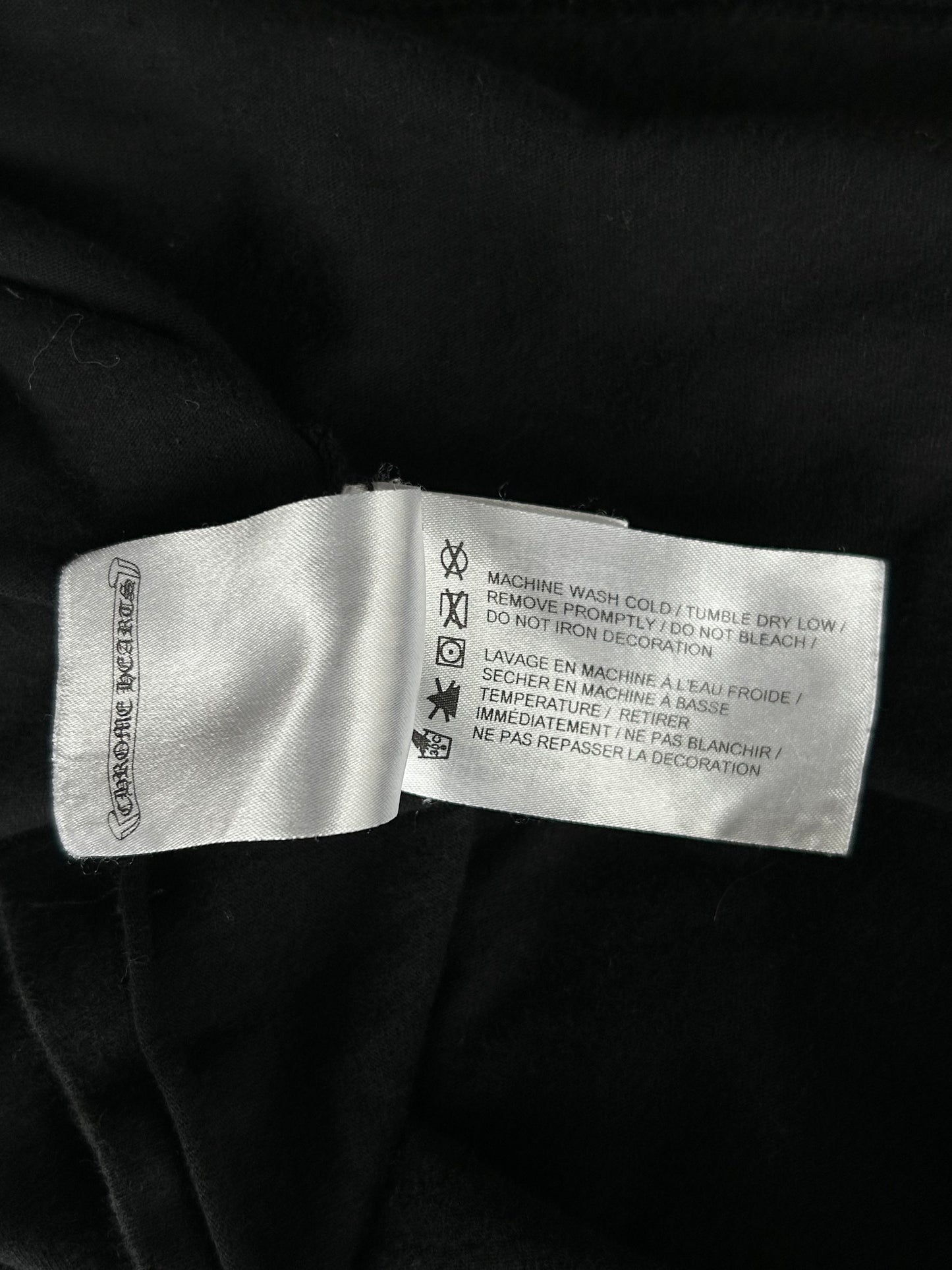 Chrome Hearts Black Multicolor Cross Logo T-Shirt