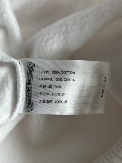 Chrome Hearts White & Blue Horseshoe Logo Sweatpants