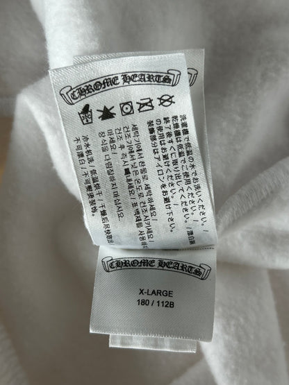 Chrome Hearts White & Blue Horseshoe Logo Sweatpants