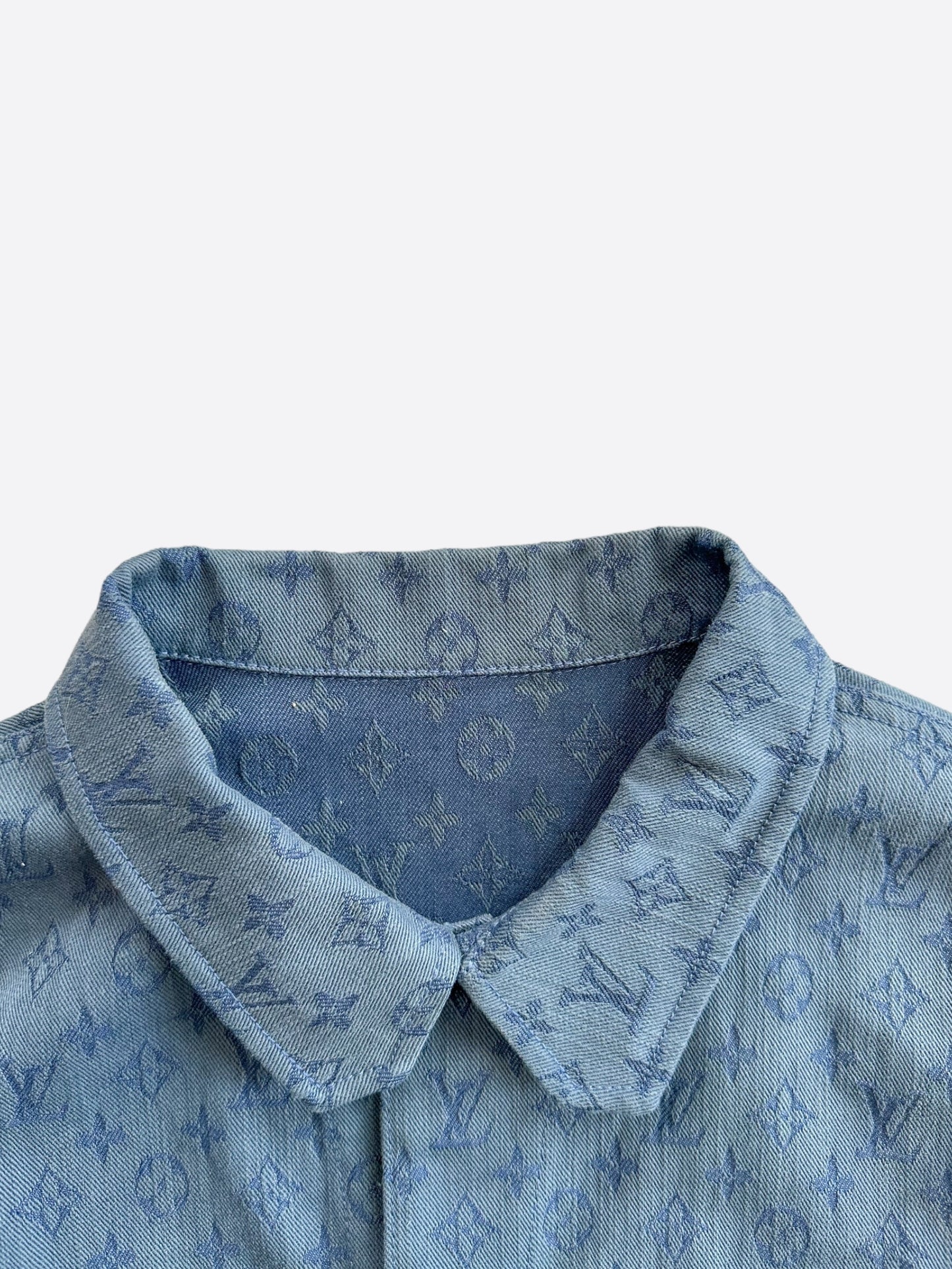 Louis Vuitton Blue Monogram Denim Jacket