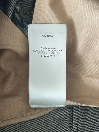 Louis Vuitton Blue Monogram Carpenter Denim Shorts