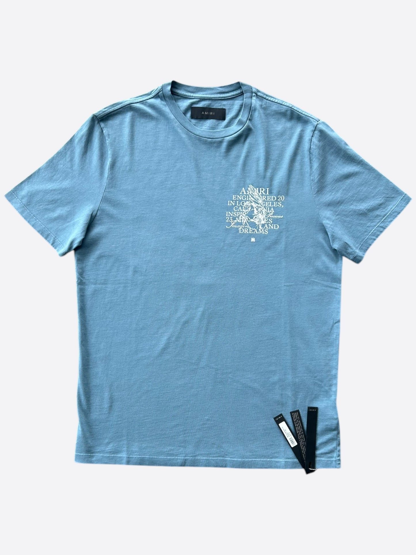 Amiri Blue & White Precious Memories T-Shirt