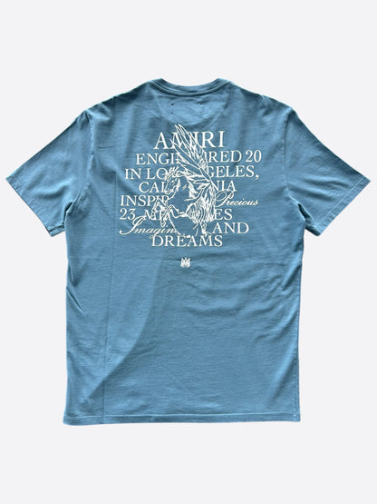 Amiri Blue & White Precious Memories T-Shirt