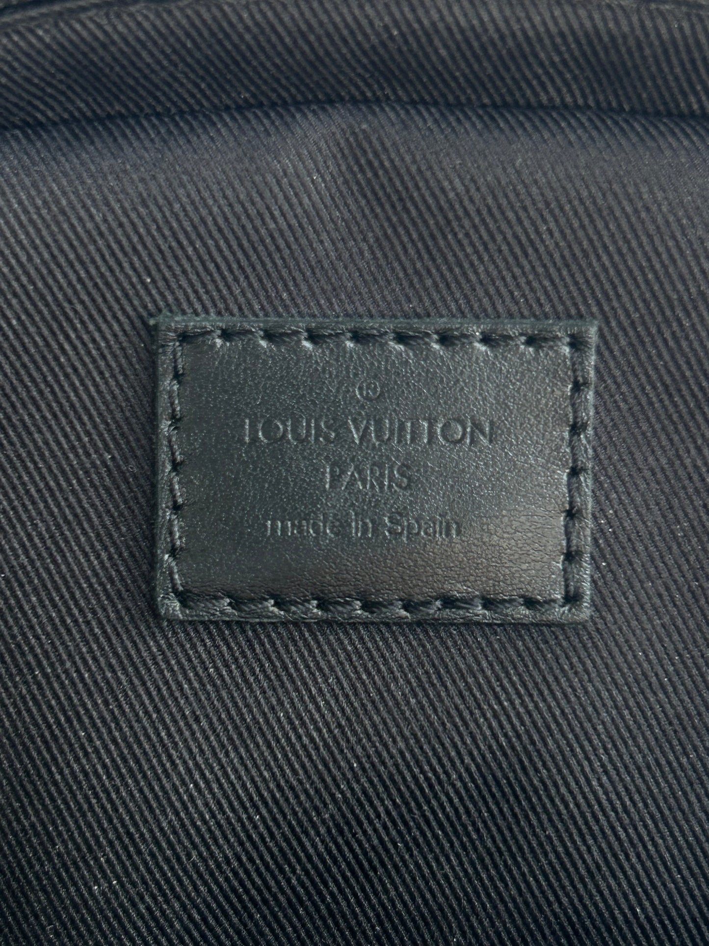 Louis Vuitton Grey & Blue Monogram Avenue Sling PM