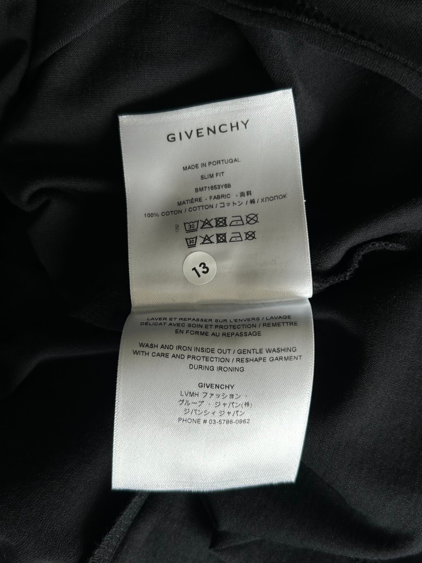 Givenchy Black & White Logo T-Shirt