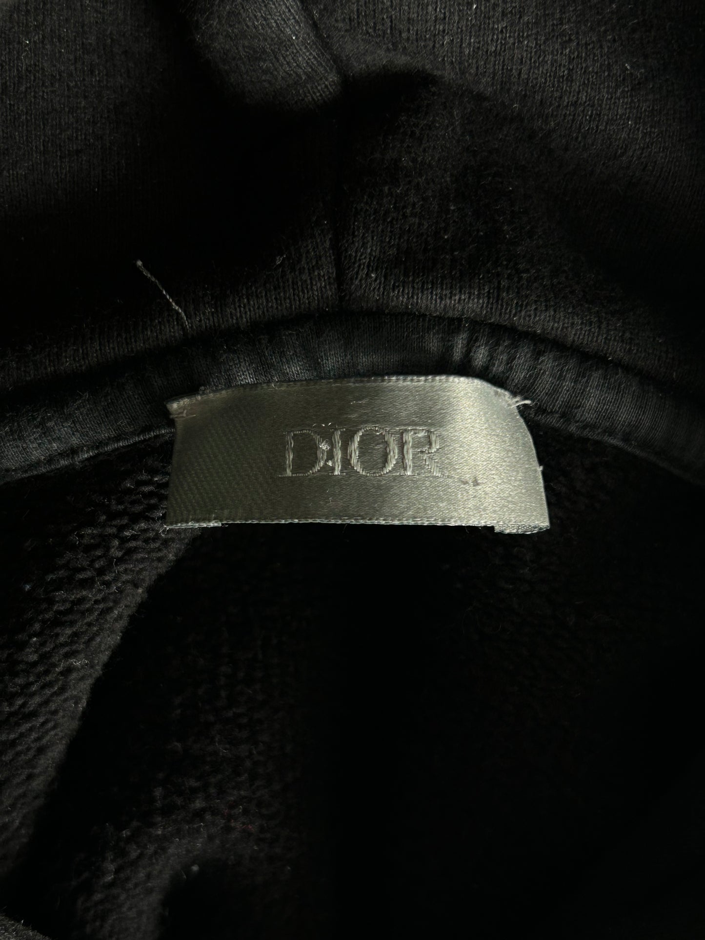 Dior Daniel Arsham Black Logo Hoodie