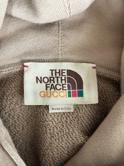 Gucci The North Face Brown Logo Hoodie