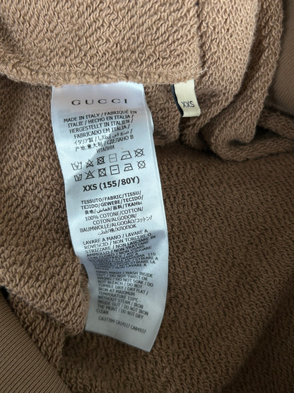 Gucci The North Face Brown Logo Hoodie