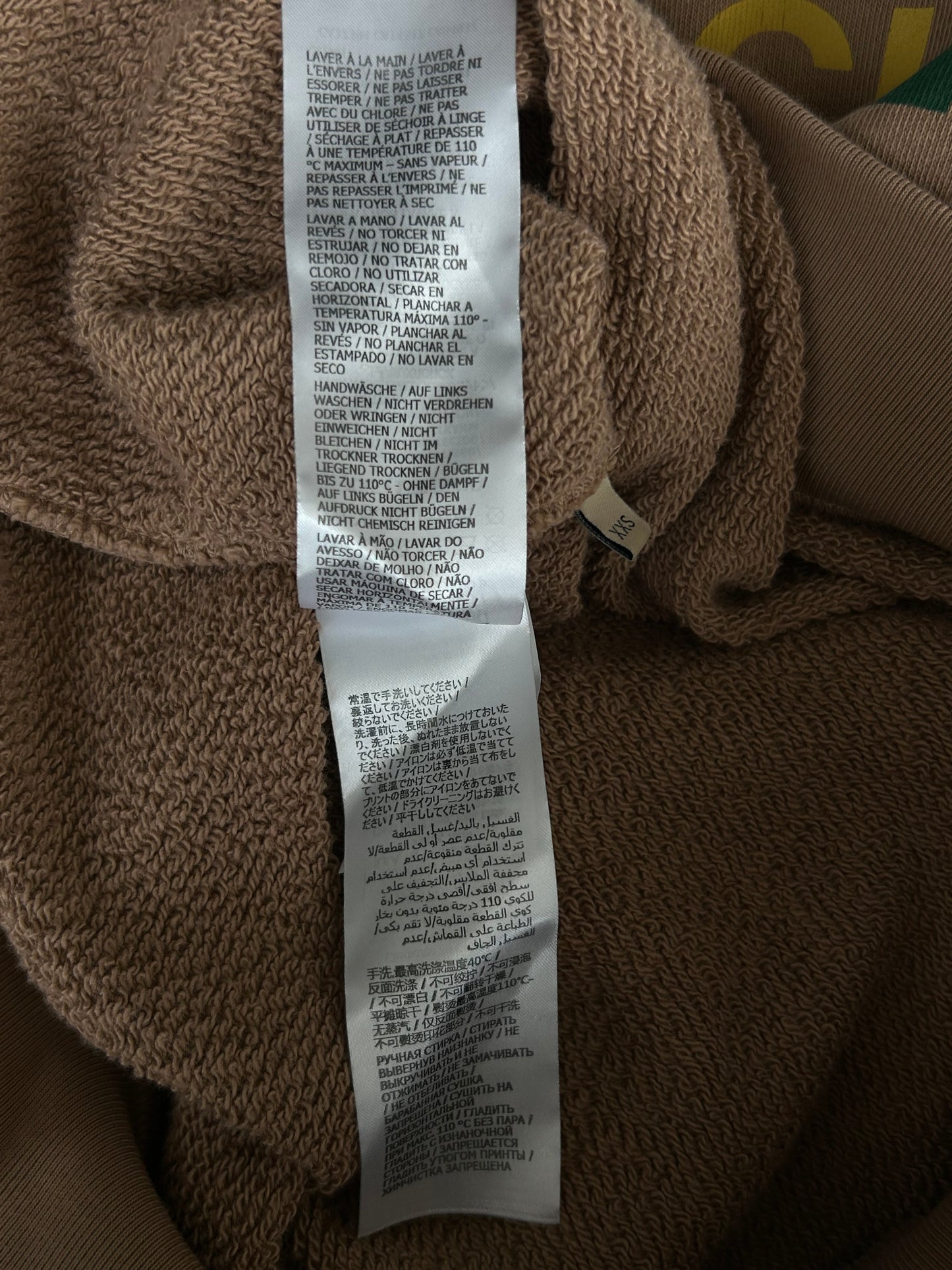 Gucci The North Face Brown Logo Hoodie