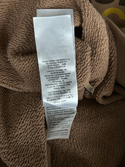 Gucci The North Face Brown Logo Hoodie