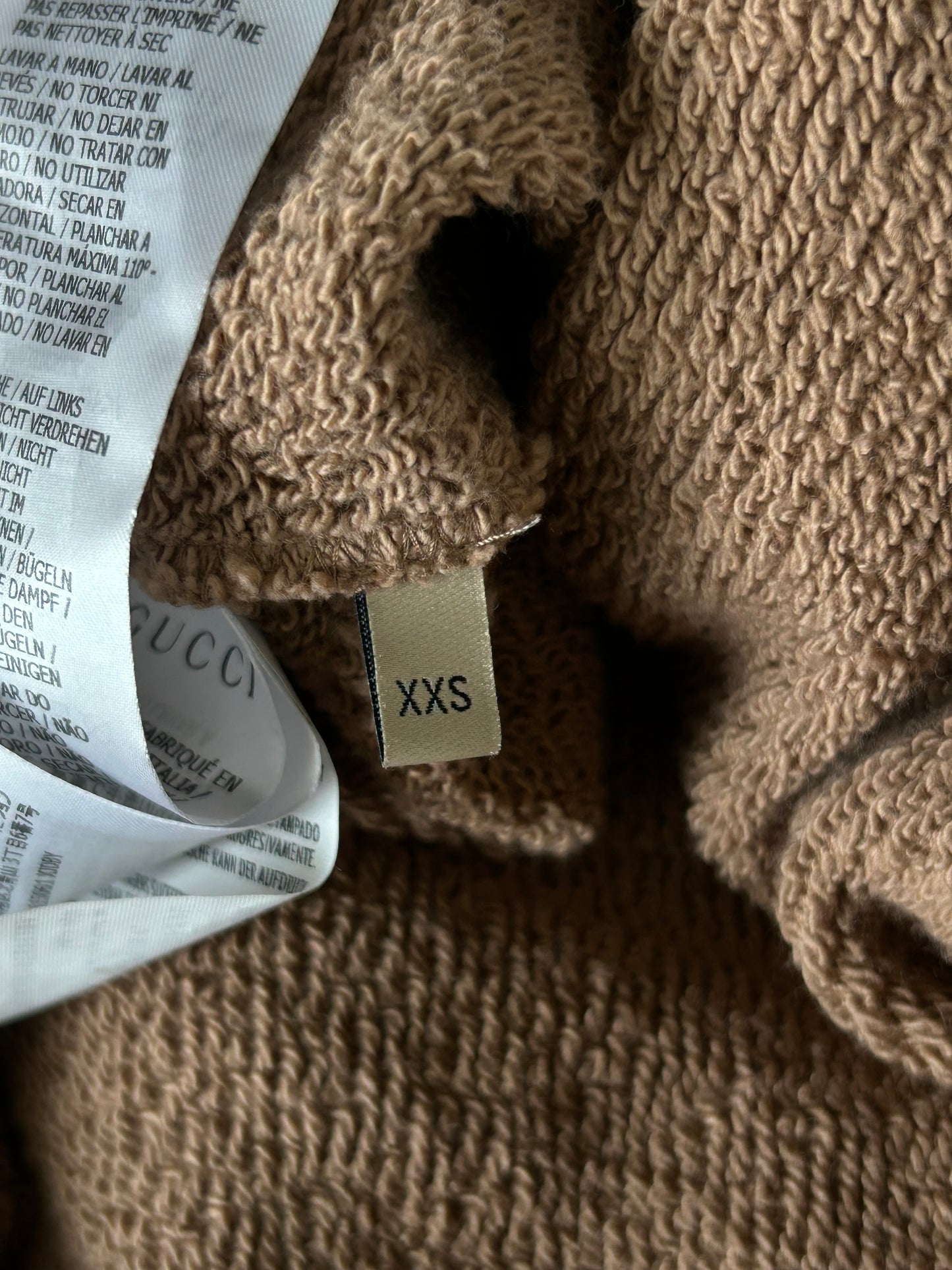 Gucci The North Face Brown Logo Hoodie