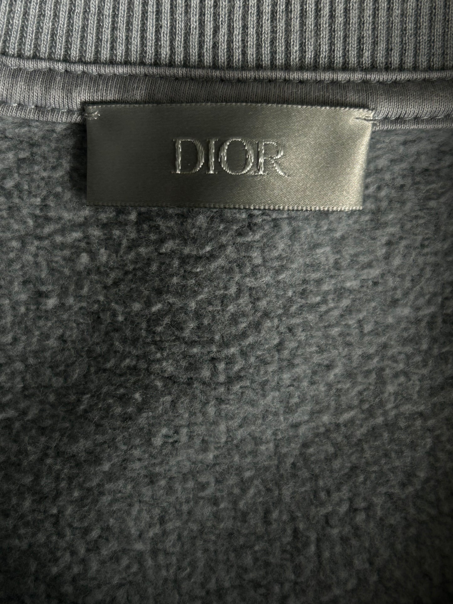Dior Daniel Arsham Light Blue Logo Sweater