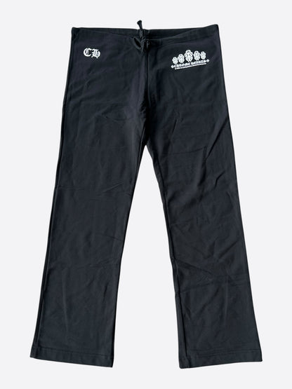 Chrome Hearts Black & White Dagger Logo Women's Sweatpants