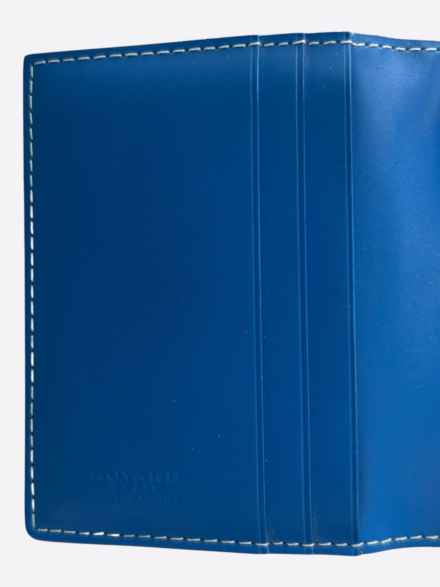 Goyard Blue Saint Marc Card Holder