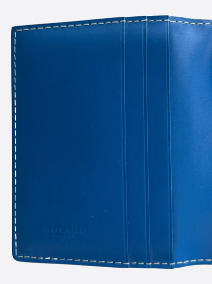 Goyard Blue Saint Marc Card Holder