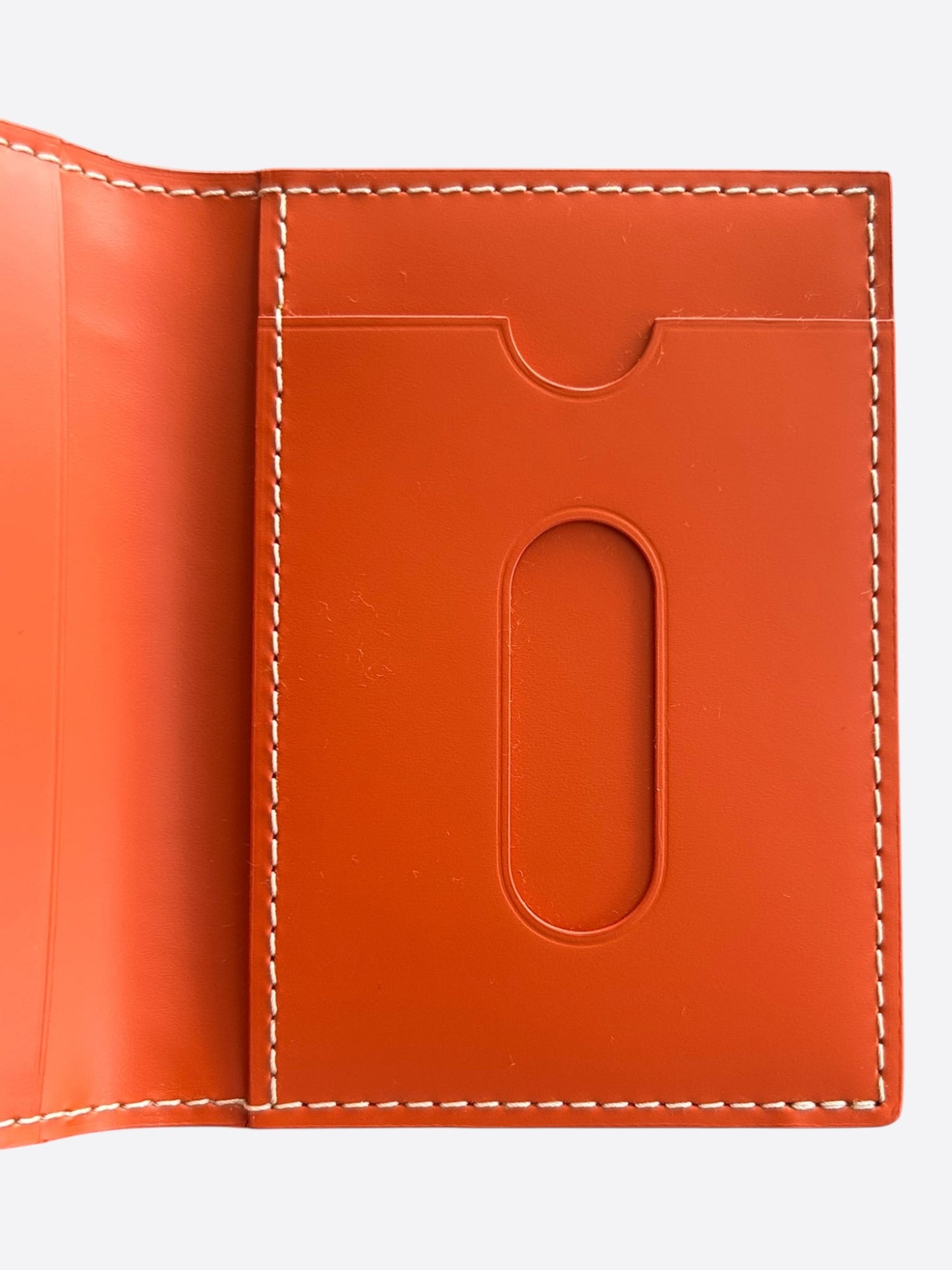 Goyard Orange Saint Marc Card Holder