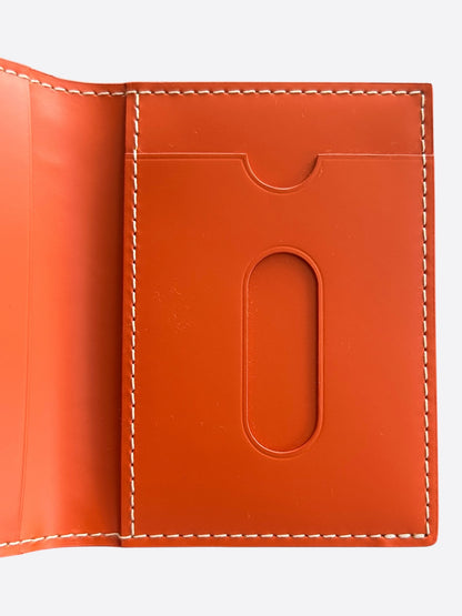 Goyard Orange Saint Marc Card Holder