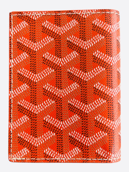 Goyard Orange Saint Marc Card Holder
