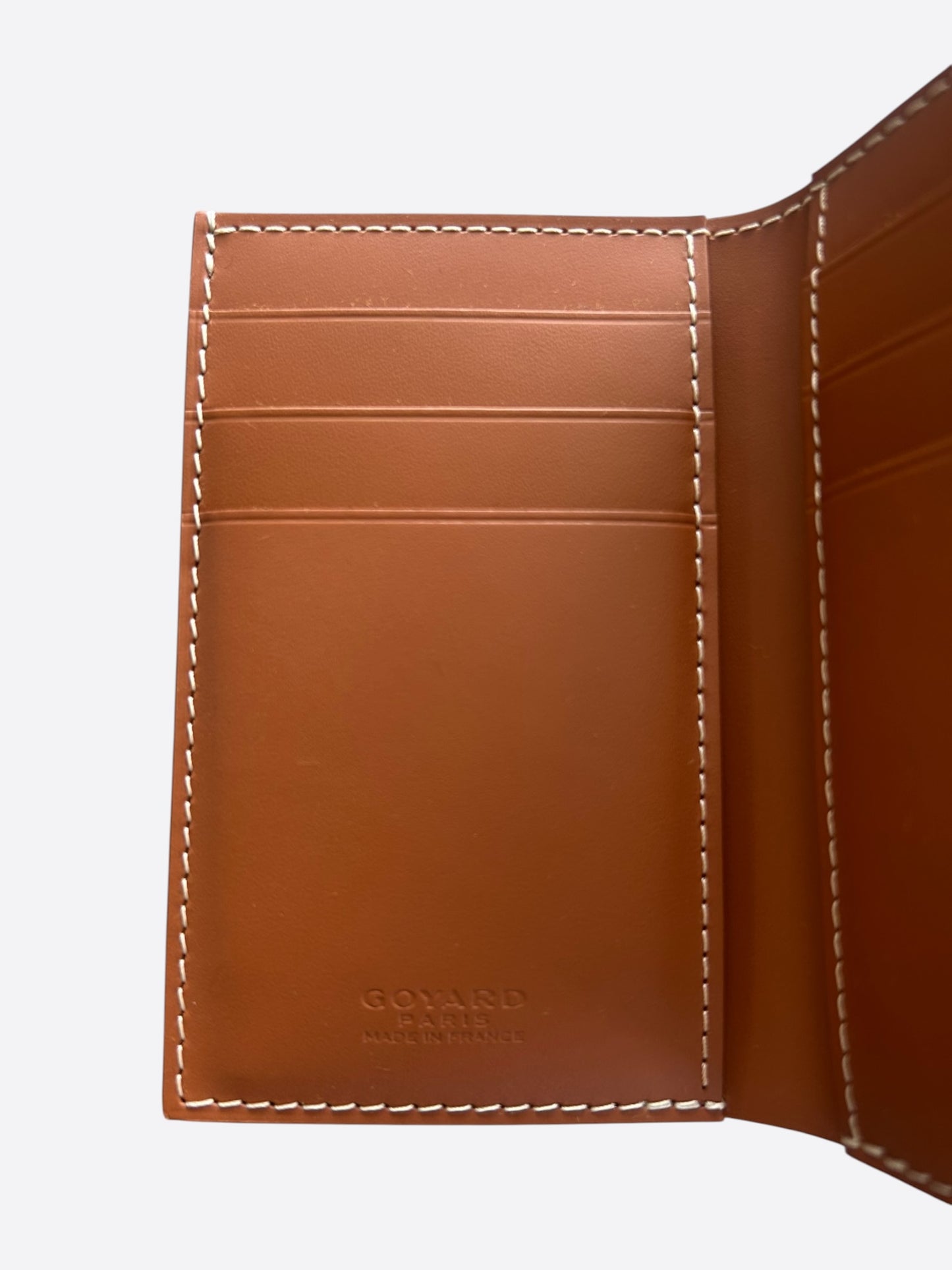 Goyard Black & Brown Saint Pierre Card Holder