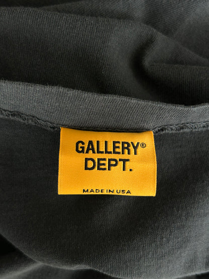 Gallery Dept Black & Blue Logo T-Shirt