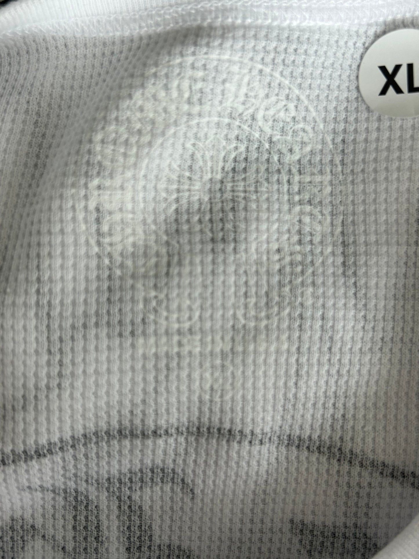 Chrome Hearts White, Black & Pink Deadly Doll Thermal Longsleeve T-Shirt