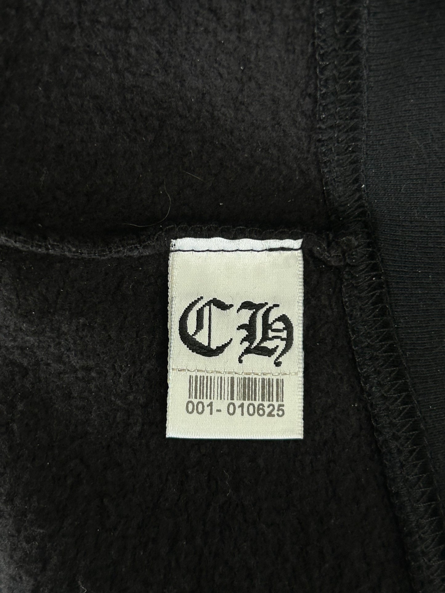 Chrome Hearts Black & White T-Bar Logo Women's Sweatpants