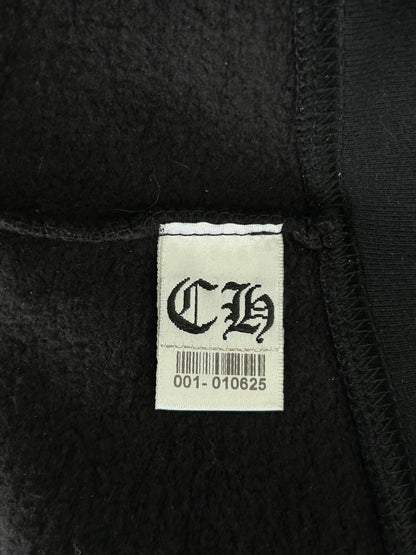 Chrome Hearts Black & White T-Bar Logo Women's Sweatpants