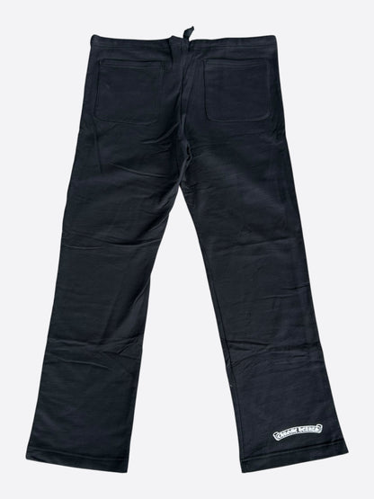 Chrome Hearts Black & White Dagger Logo Women's Sweatpants