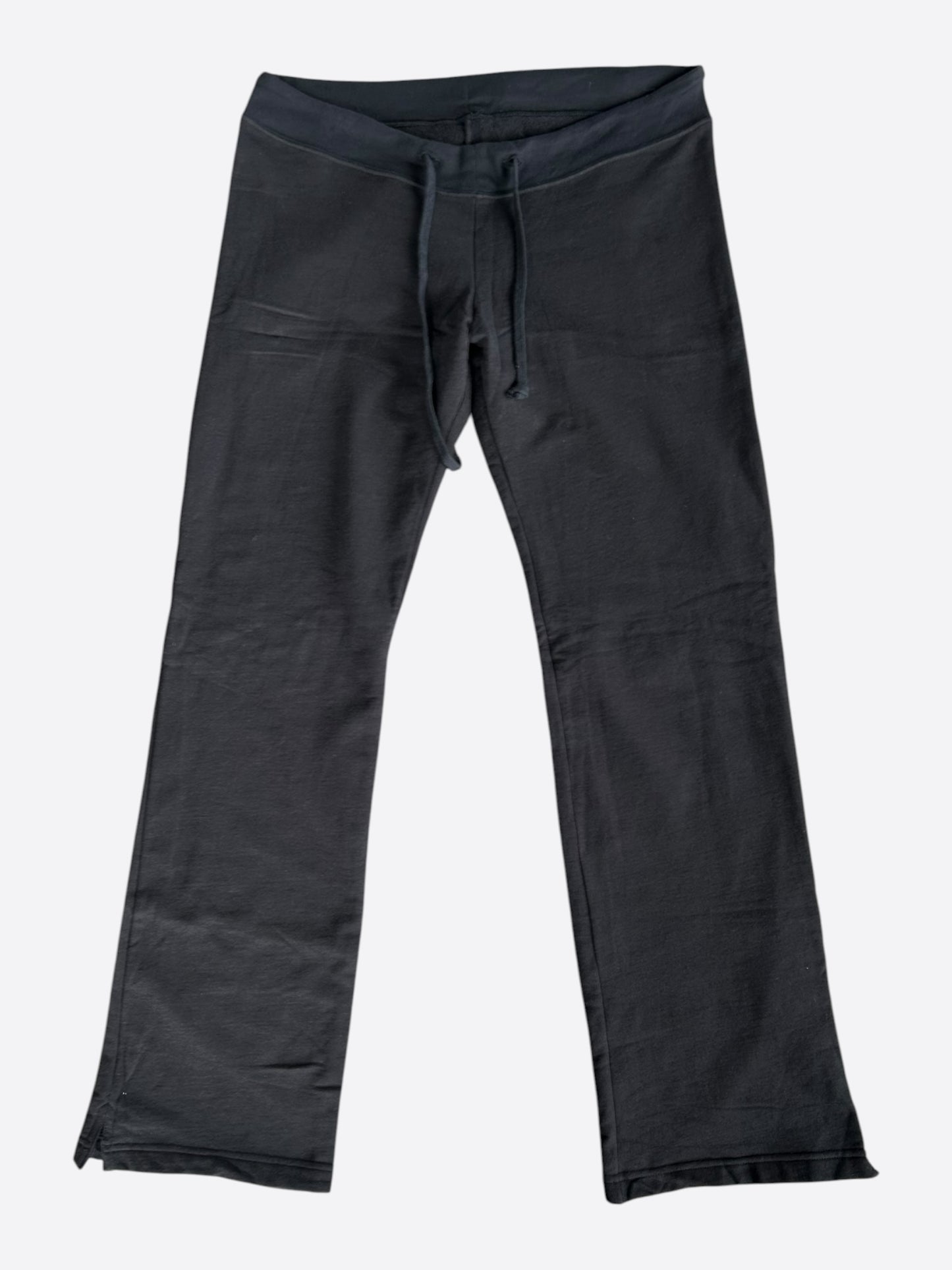 Chrome Hearts Black & White T-Bar Logo Women's Sweatpants