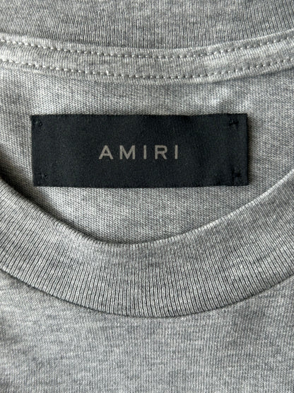 Amiri Grey & White Bones T-Shirt