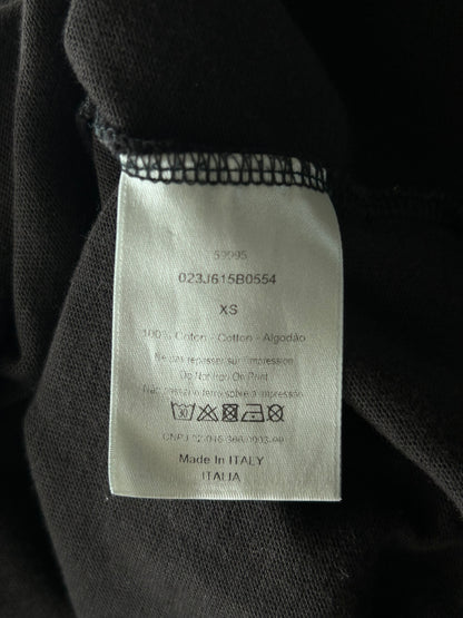 Dior Daniel Arsham Black & Blue Logo T-Shirt
