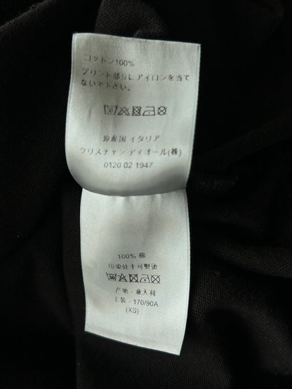 Dior Daniel Arsham Black & Blue Logo T-Shirt