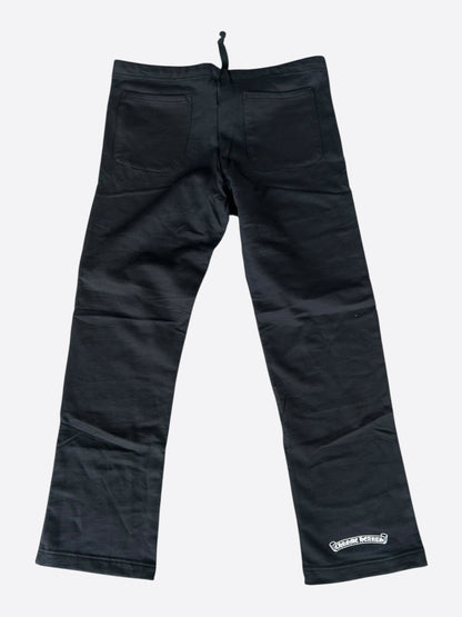 Chrome Hearts Black & White Dagger Logo Women's Sweatpants
