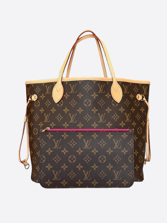 Louis Vuitton Brown Monogram Neverfull MM