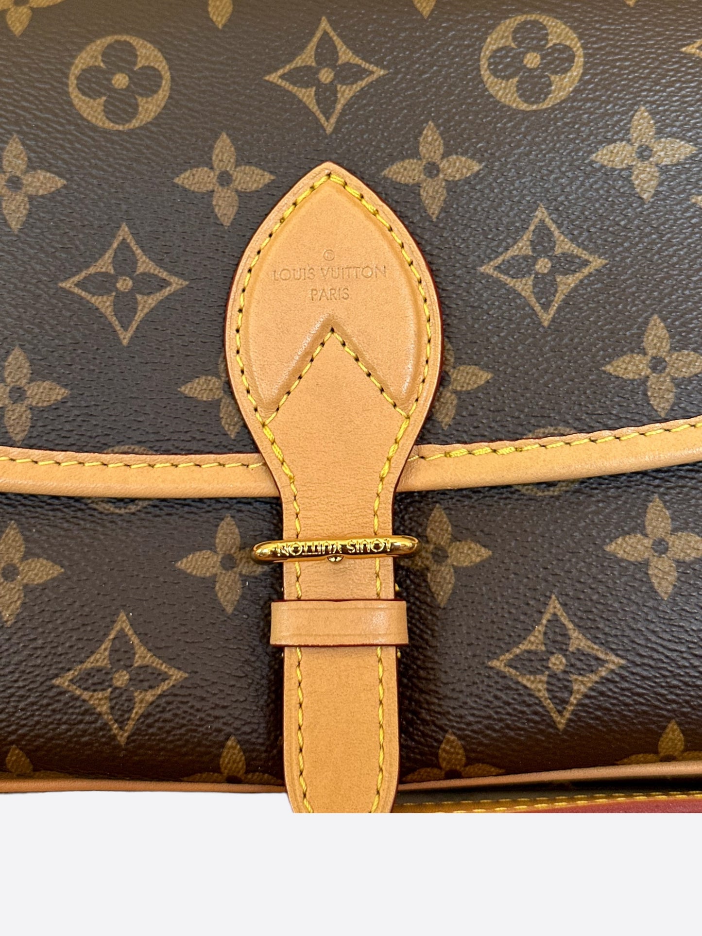 Louis Vuitton Brown Monogram Diane Shoulder Bag