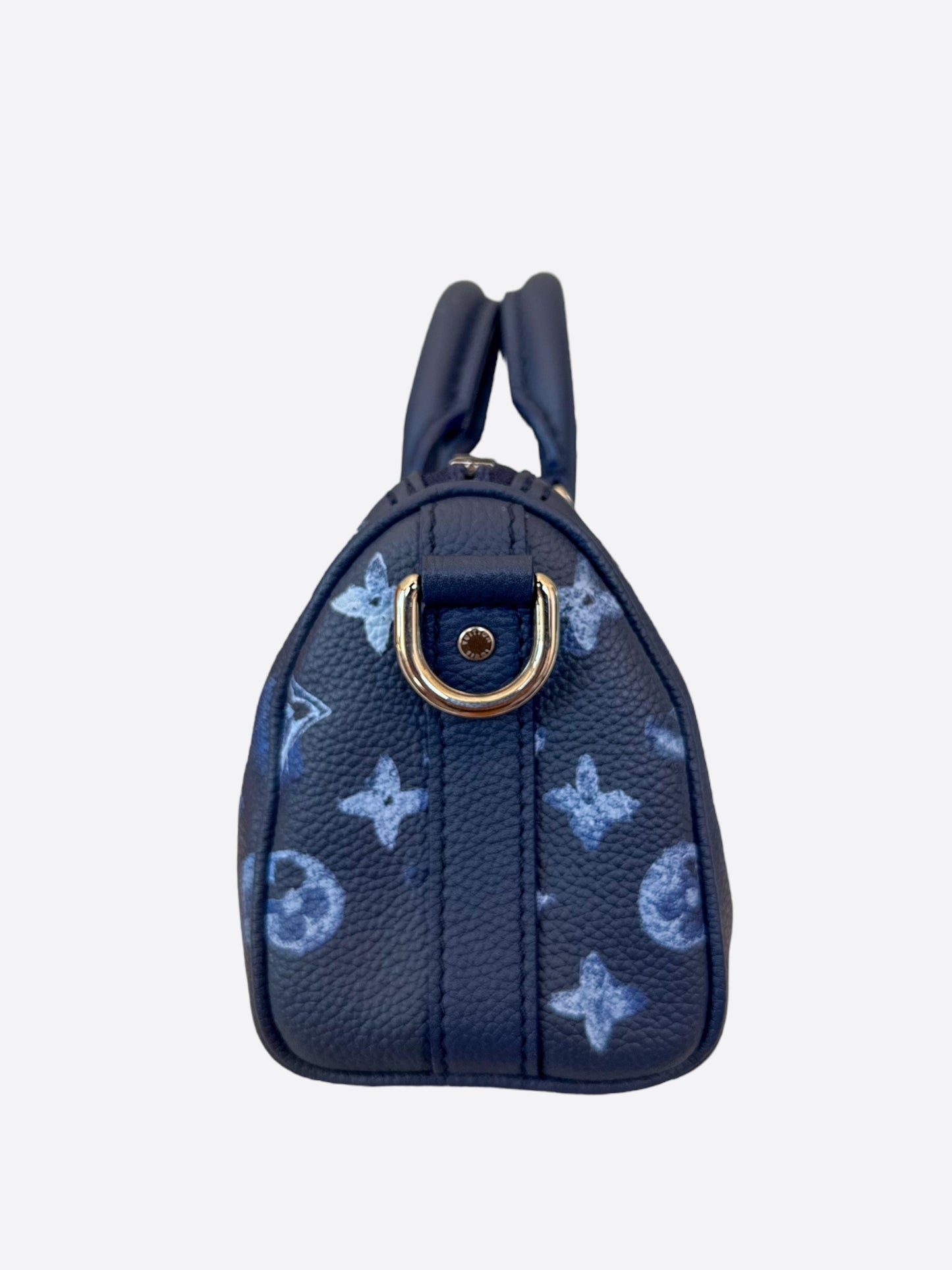 Louis Vuitton Navy Watercolor Monogram Keepall XS