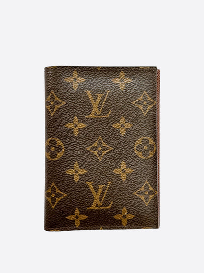 Louis Vuitton Brown Monogram Passport Cover