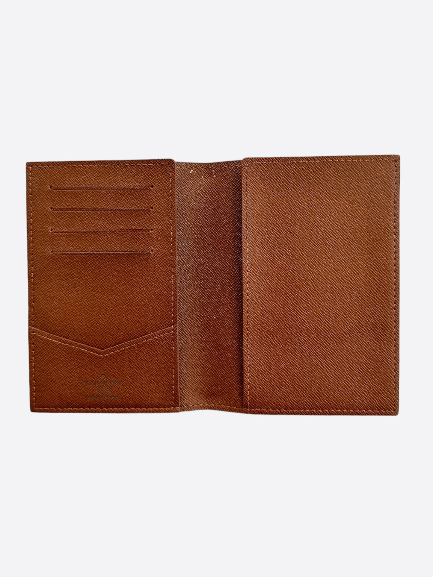 Louis Vuitton Brown Monogram Passport Cover